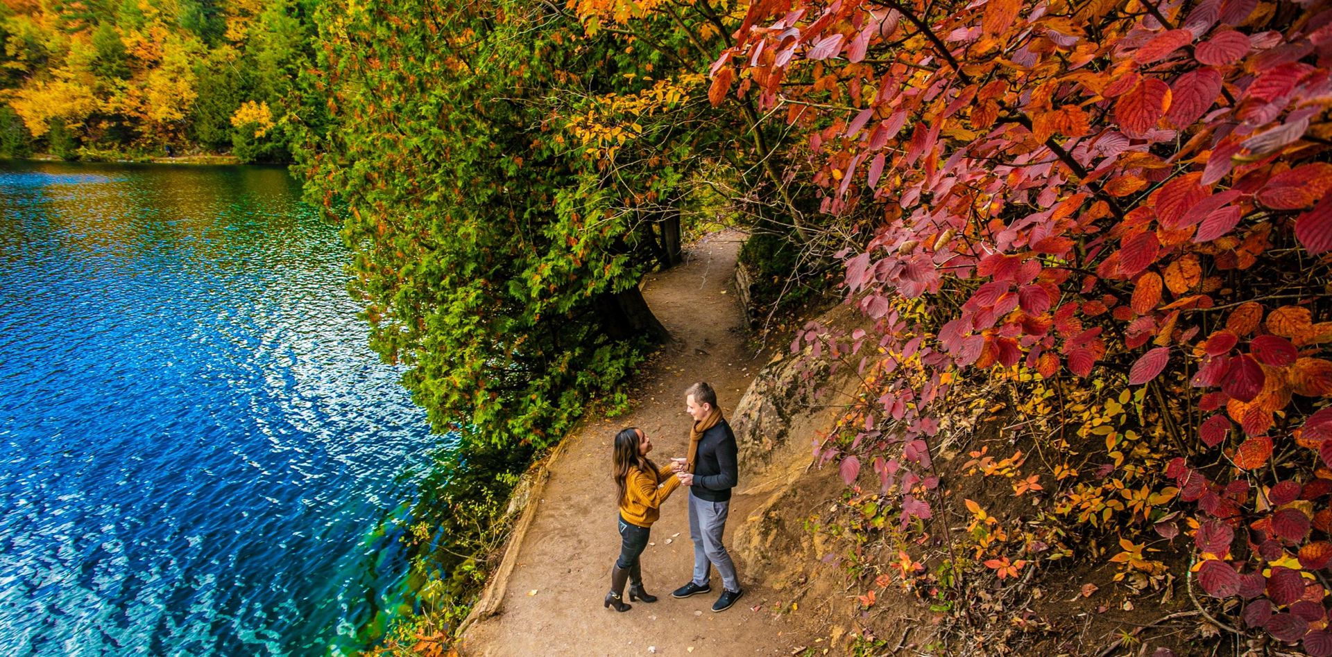 Foto Karina + Marcos - Pink Lake Quebec Canada  - Imagem 9