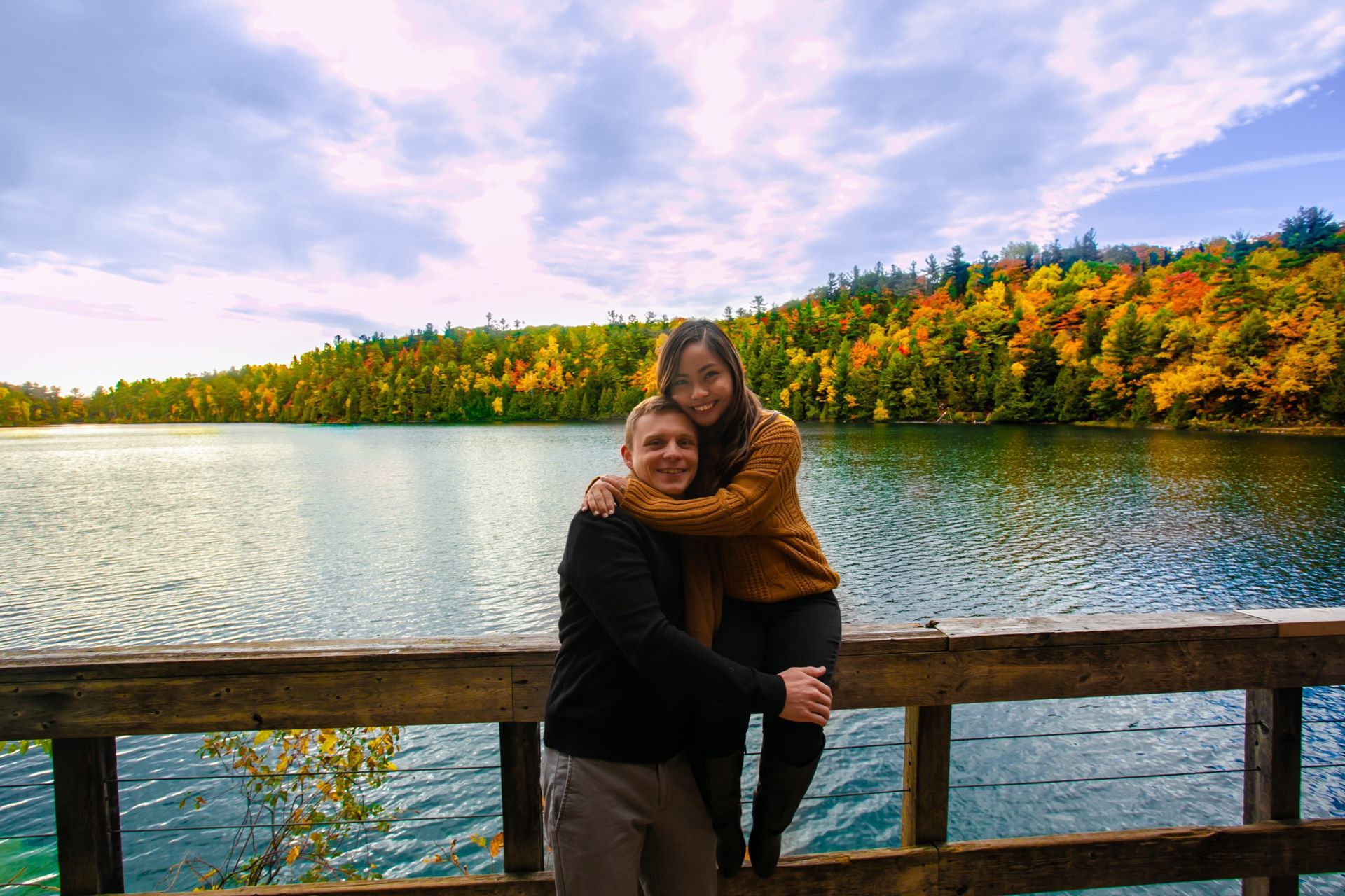 Foto Karina + Marcos - Pink Lake Quebec Canada  - Imagem 8