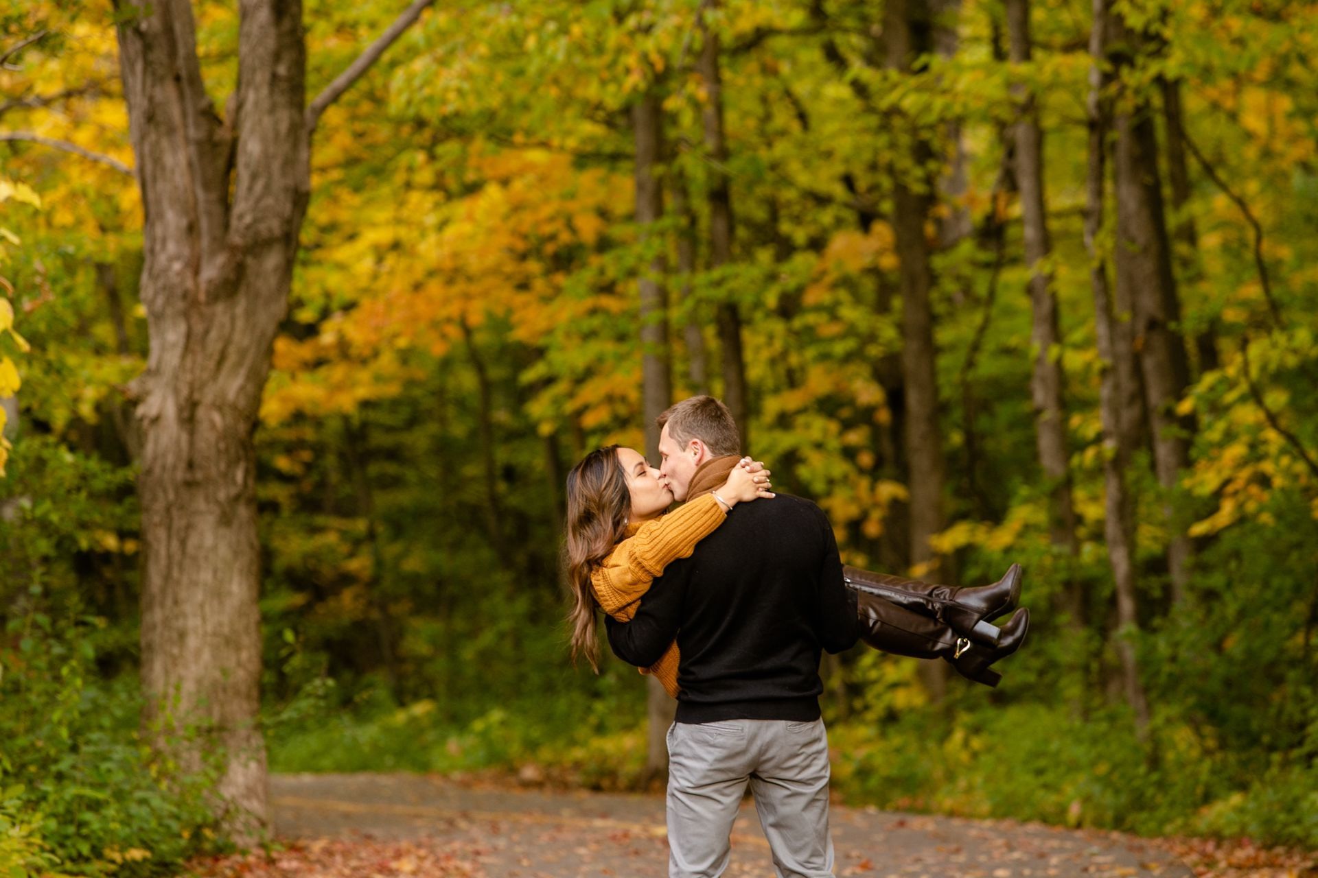 Foto Karina + Marcos - Pink Lake Quebec Canada  - Imagem 0