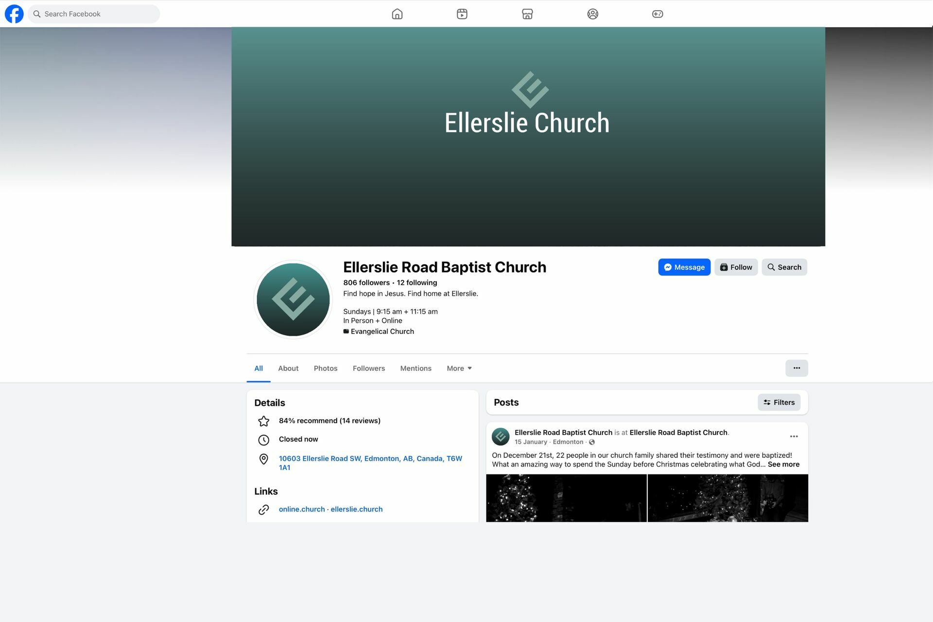 Foto Ellerslie Church - Imagem 3